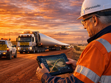 Long-Awaited Milestone: First 80-Metre Turbine Blades Arrive at WA’s 105MW King Rocks Wind Farm
