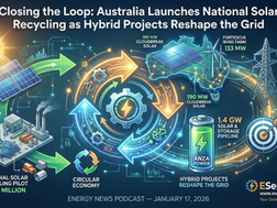 Podcast: “Closing the Loop: Australia Launches National Solar Recycling as Hybrid Projects Reshape the Grid”