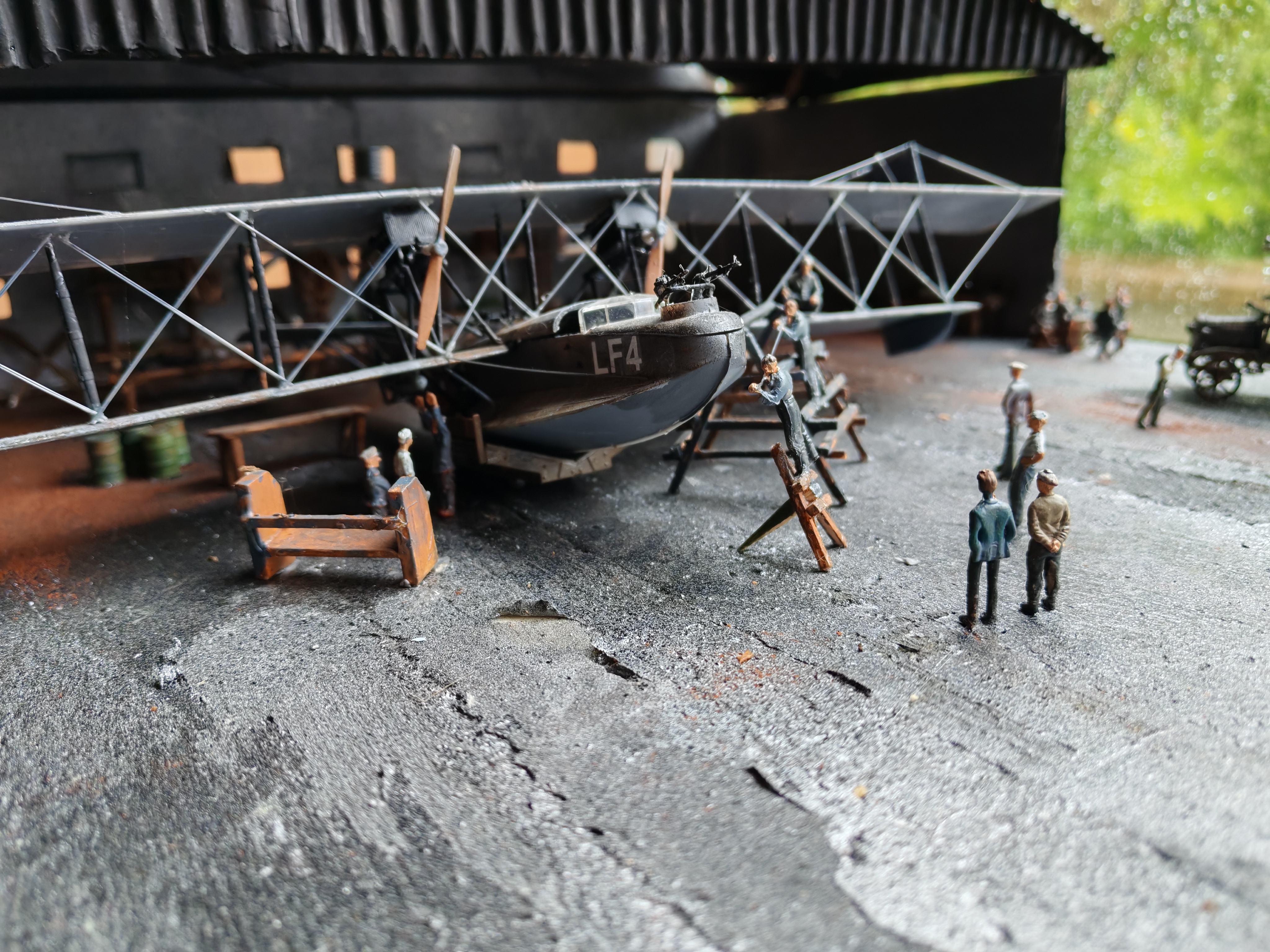 diorama scale model Irish history miniature 