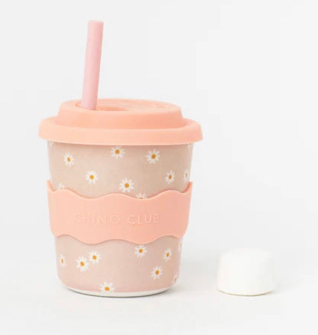 Chino Club babychino cup personalised for girls, gift for girls, reusable babychino cup