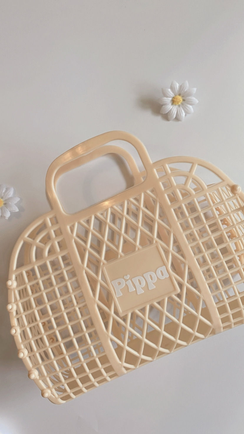 Thumbnail: Personalised Jelly Basket Bag