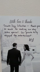 A nice thank you from happy clients!