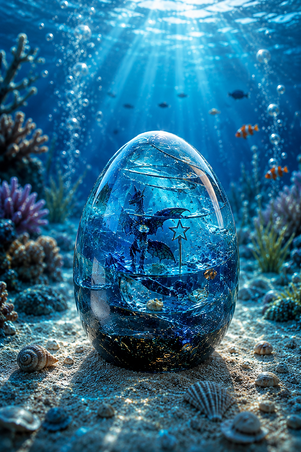 Miniature : OVA - Orgonite vibratoire de l'Âme - 15 cm