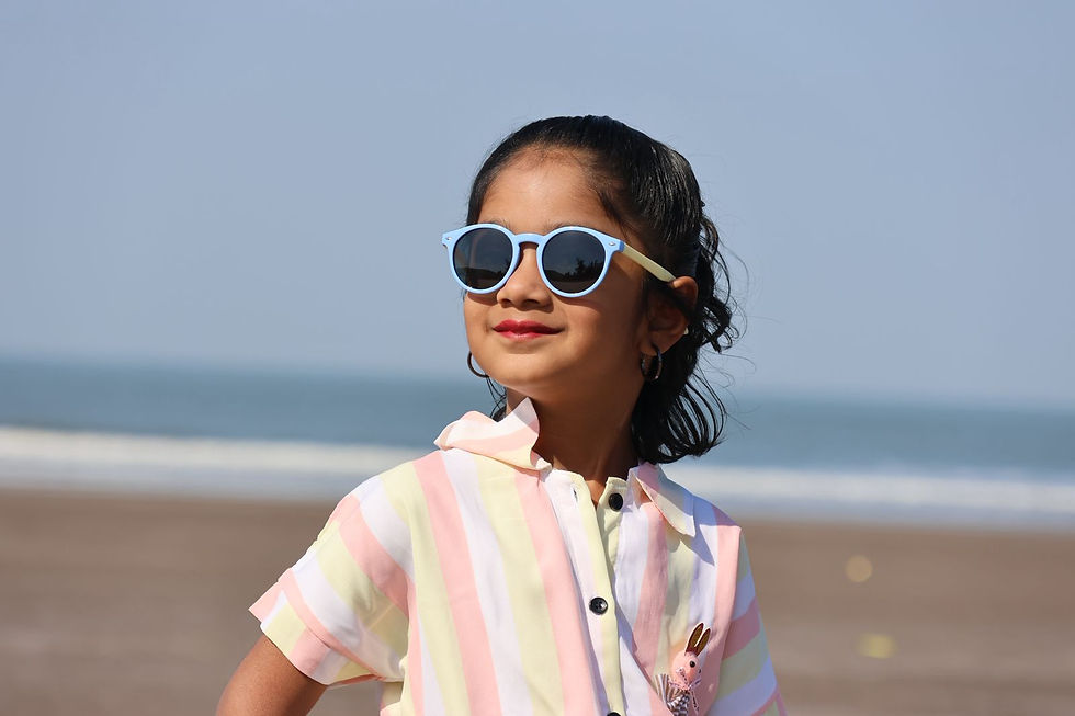 Óculos de sol infantil: Proteção ou só acessório?