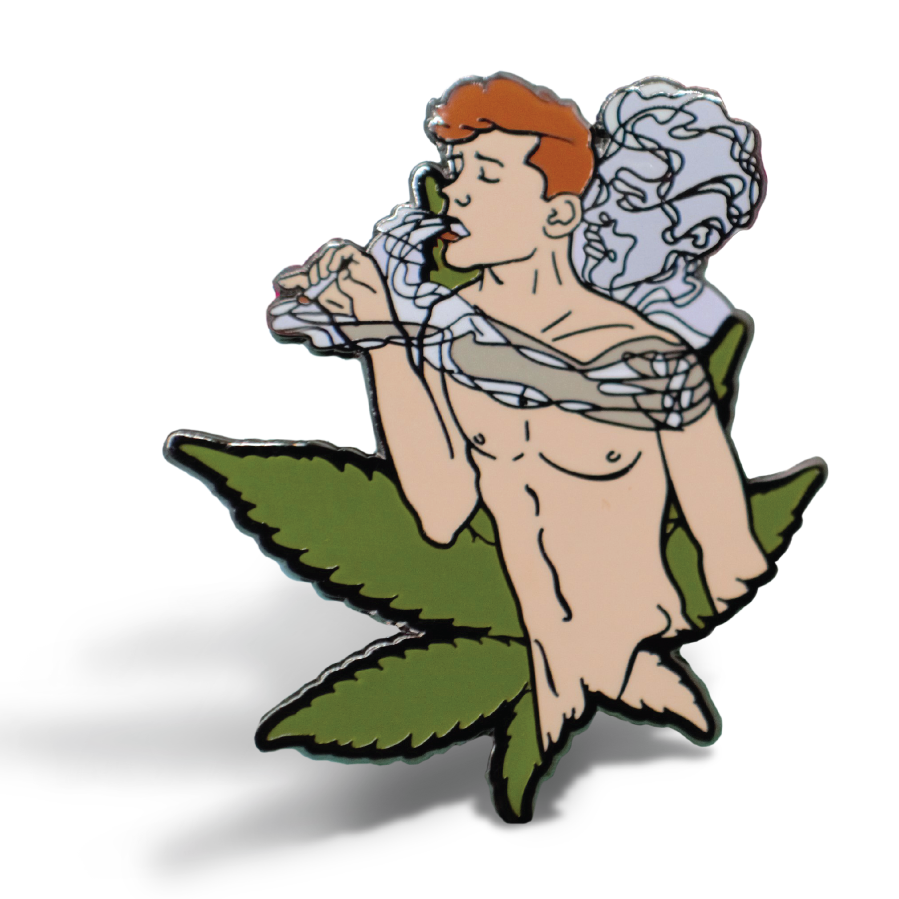 Best Buds hard enamel pin