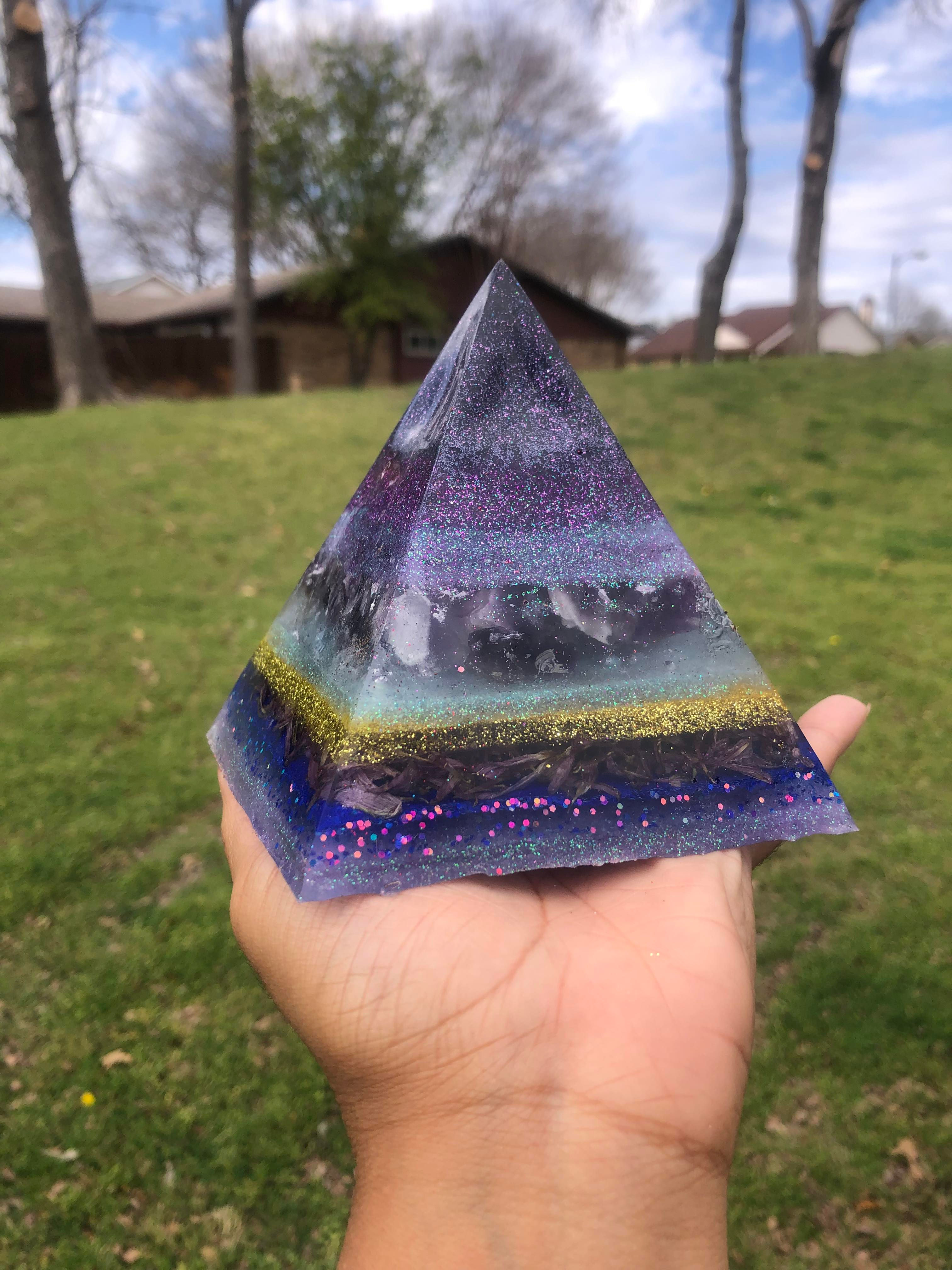 Large Amethyst Pyramid