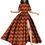 Thumbnail: Boubou Africain Homme Robe Africaine Femme African Skirt and Top Set Bazin Riche