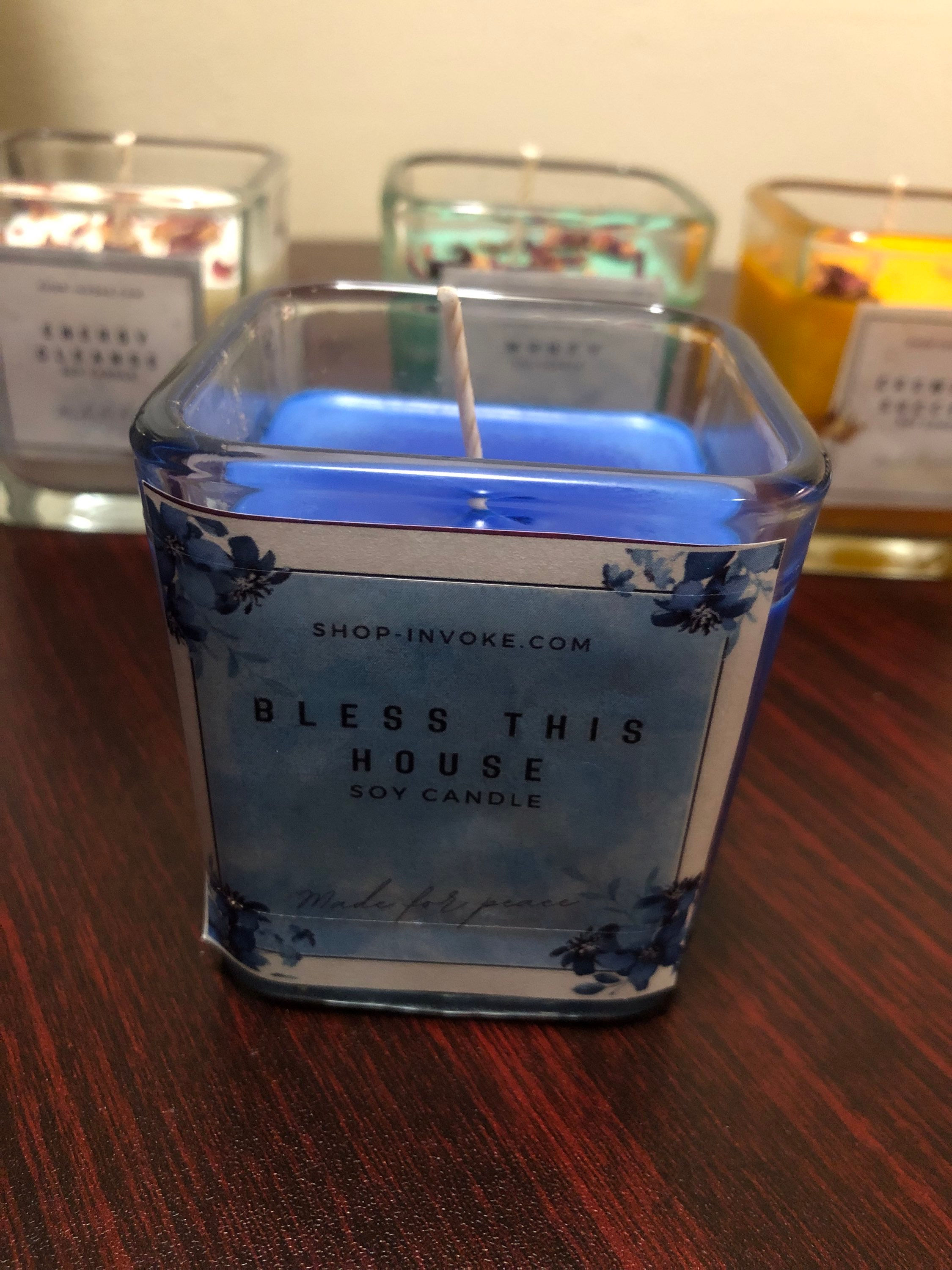 Bless This House Candle