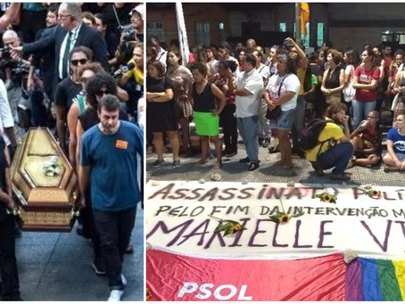 Marielle: ser humano reduzido a um corpo disputado por abutres