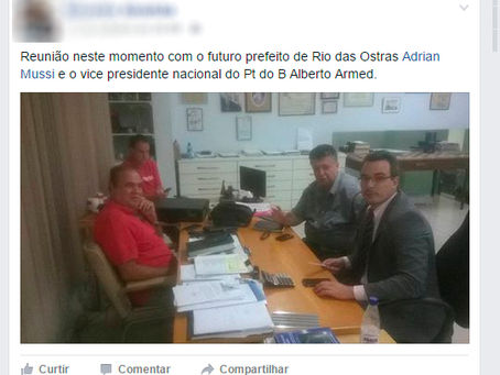Acusado de calote em Macaé, Adrian
quer ser prefeito…. Em Rio das Ostras!