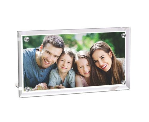 Glass Crystal Frame | Evangelides Bronze