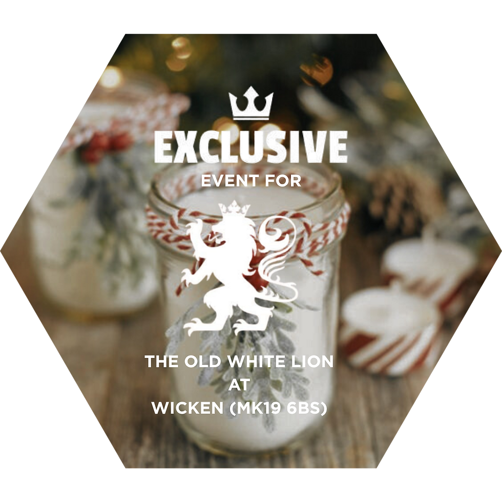 CHRISTMAS CANDLE MAKING AT THE OLD WHITE LION, WICKEN (MK19 6BS)