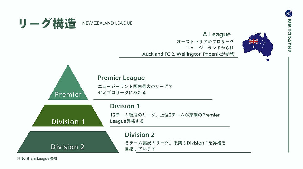 ニュージーランドサッカー構造