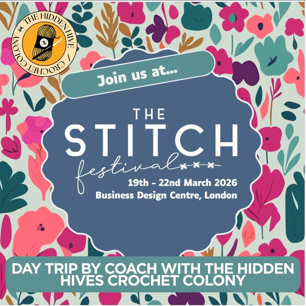 CROCHET COLONY DAY TRIP - THE STITCH FESTIVAL