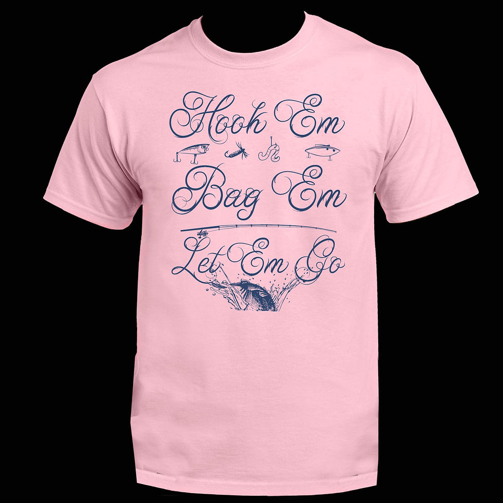 Thumbnail: HOOK EM, BAG EM, LET EM GO CLASSIC TEE