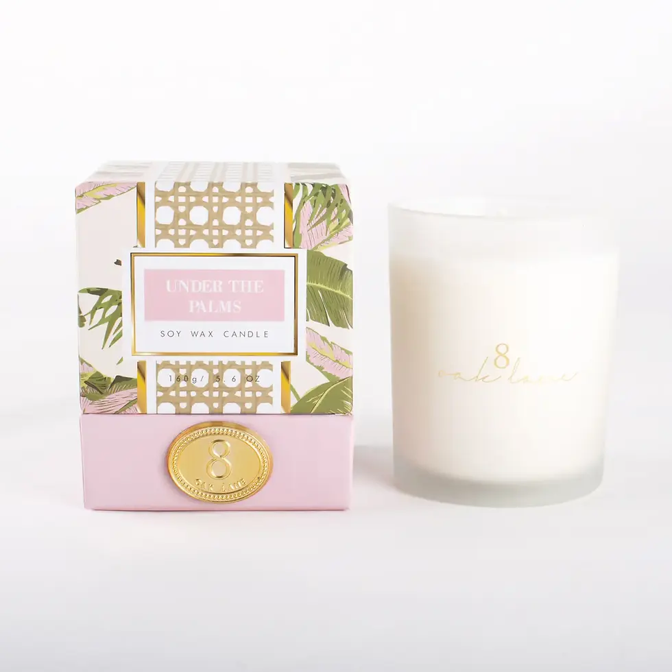 Under The Palms Candle