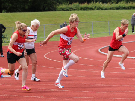 Welsh Masters 100m sprint final