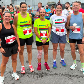 Quality athletes and fast times at the new Padarn 5k race
