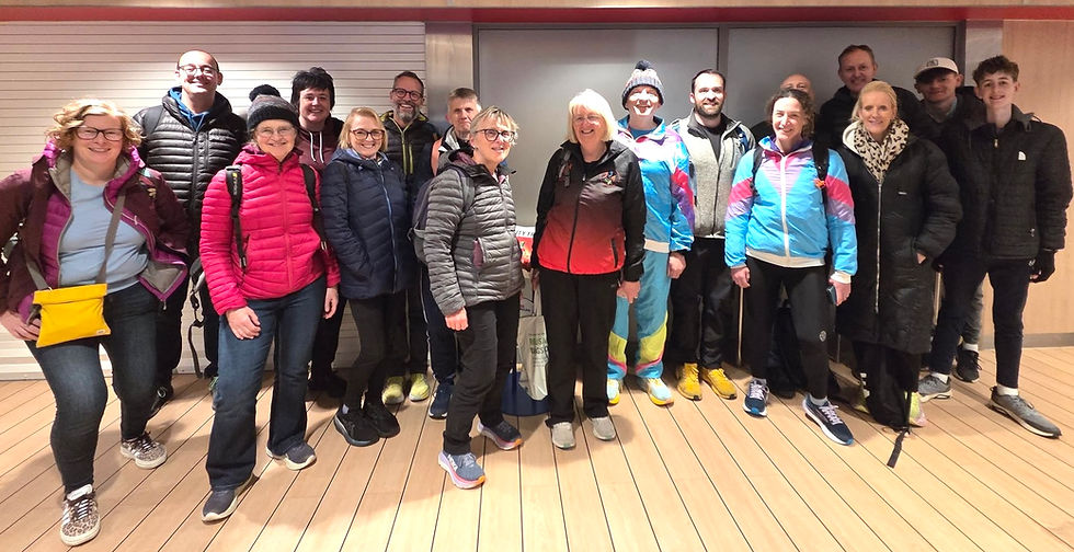 North Wales parkrun group trip to Dublin on Saturday 11th April.