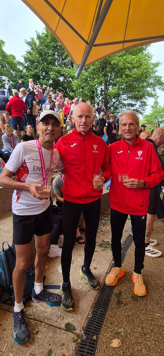 Ifan Lloyd recalls his latest age cat victory at the Swansea half-marathon and Masters International match.