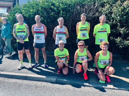 Urgent last minute course change for the windswept Holyhead 5-mile NW championship race...