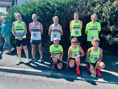 Urgent last minute course change for the windswept Holyhead 5-mile race