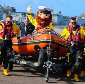 Bright and breezy at the popular RNLI 5k race on Llandudno prom...