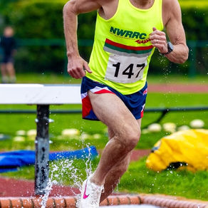 Steve Gardner smashed the record at the NW steeplechase open race...