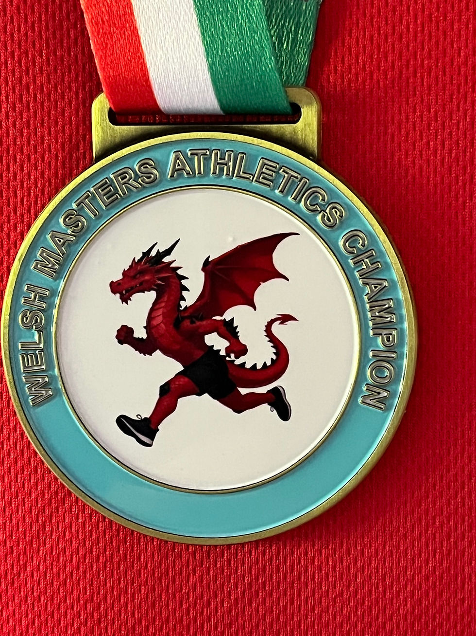 One of the new Welsh medals