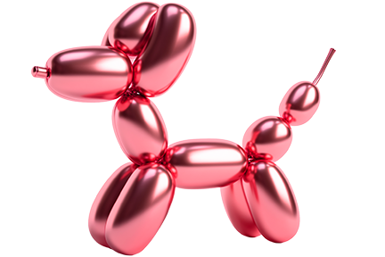Chien ballon_Punchée