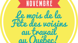 La Fête des voisins au travail se déroule en novembre