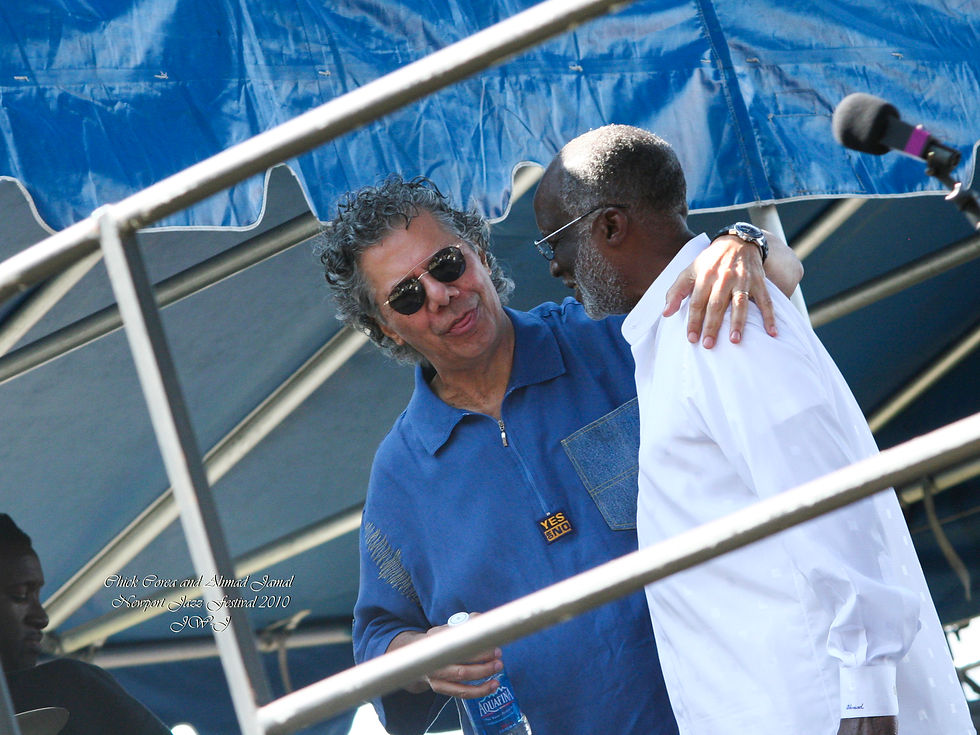 Chick Corea and Ahmad Jamal