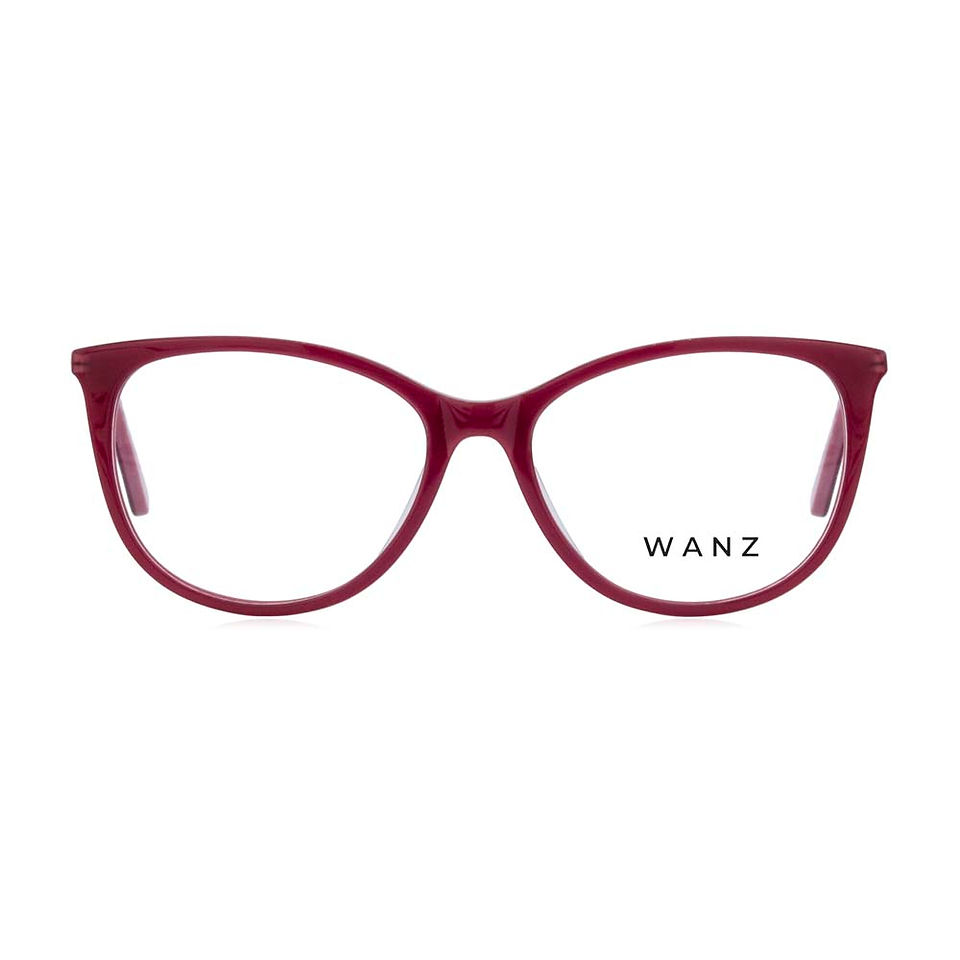 Kirley Oversized Round Eyewear, Wine