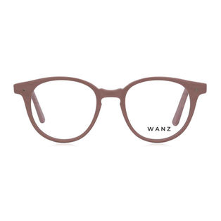 Kirley Round Acetate Eyeglass, Pink