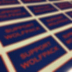 Support Wolfpack Stickers