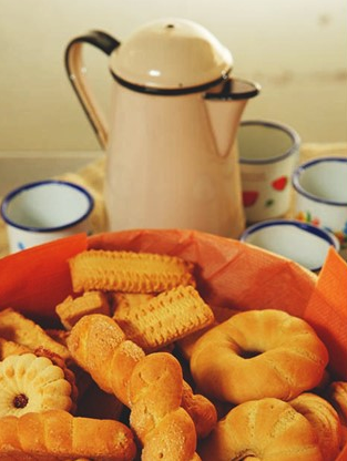 Degustação biscoitos juntamente com o café: o melhor da cidade. Foto: Sebrae