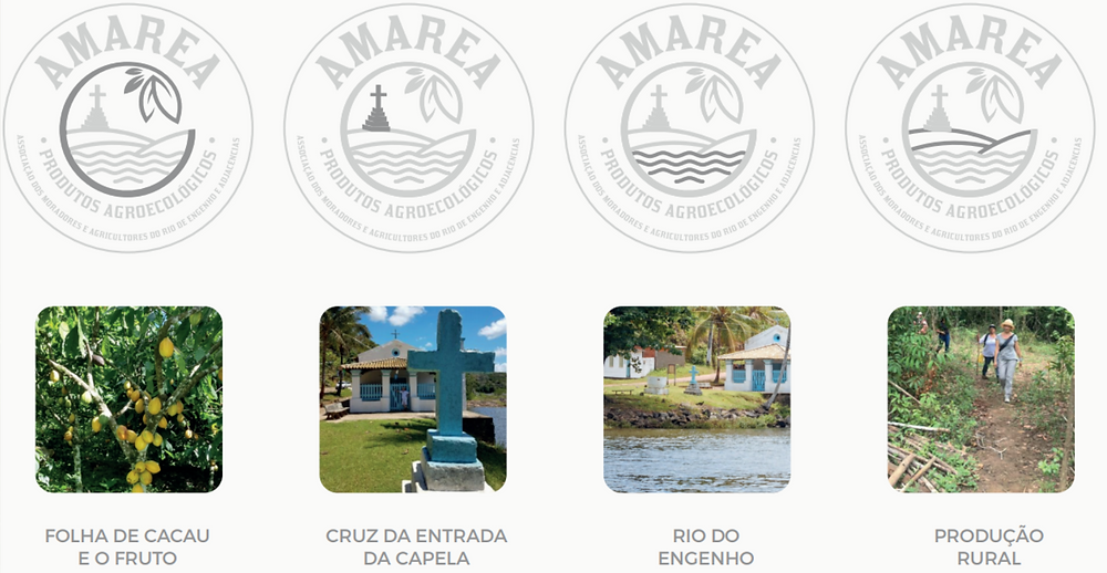 A Marca Coletiva AMAREA apresenta os principais elementos do lugar onde a produção agroecológica acontece.
