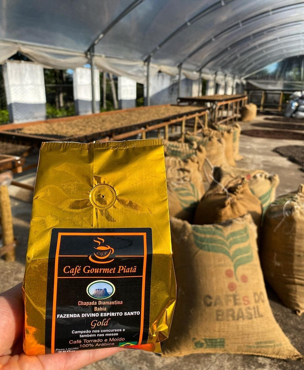 Produto tipo exportação - Café Gourmet Piatã.