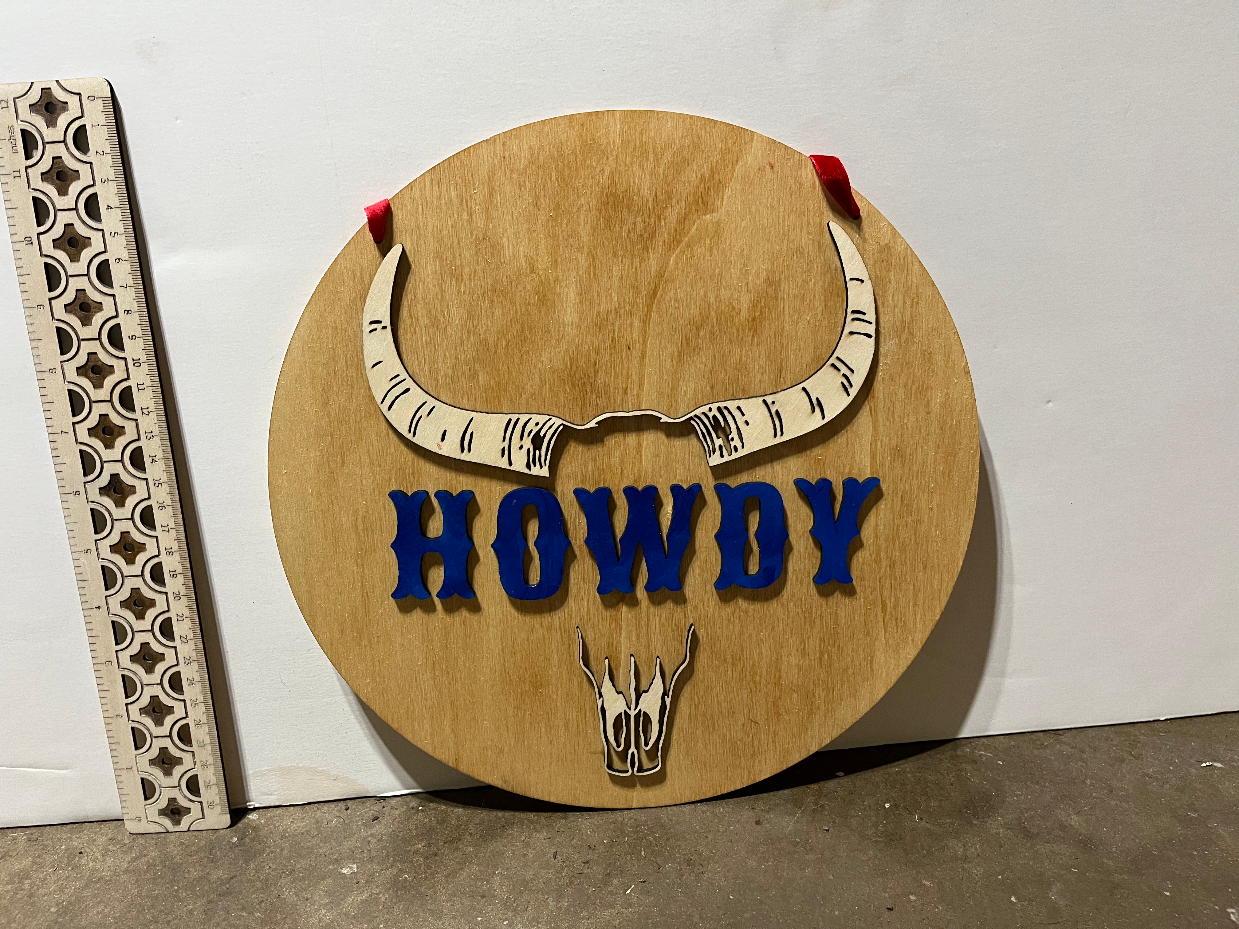 Howdy - with Skull