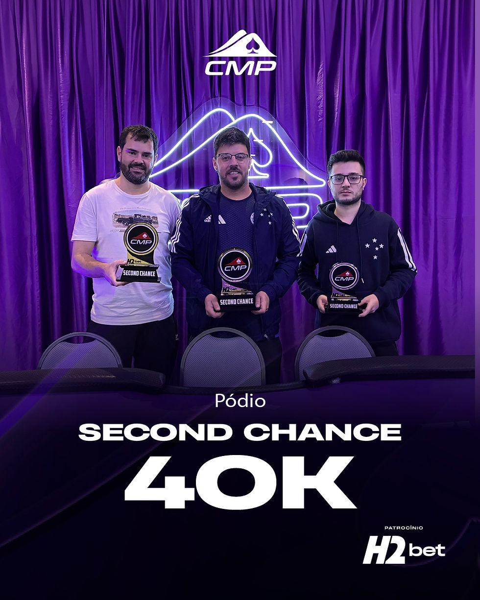 Pódio do Second Chance 40K