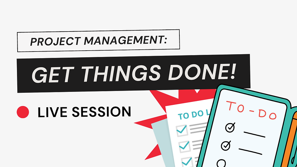 Think Policy Bootcamp Vol. 8 - Get Things Done (Project Management)