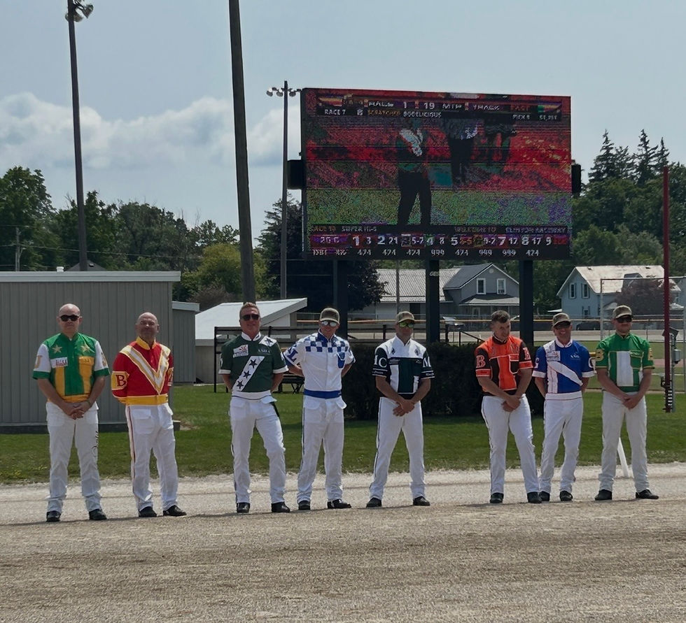 Jamieson wins National Driving Championship as Clinton Raceway celebrates Canadian Harness Racing