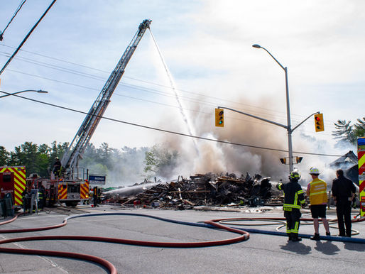 Fire destroys Grand Bend RONA, causes $10 million in damage