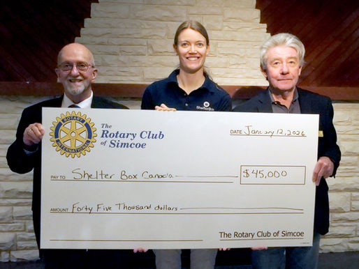 Rotary Club of Simcoe honours Perks’ legacy