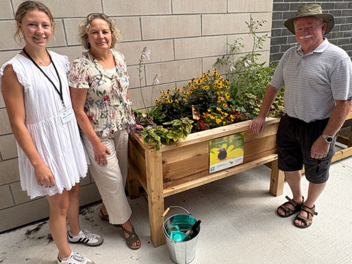 Southbridge Care Home hosts garden party to celebrate cultivating memories project