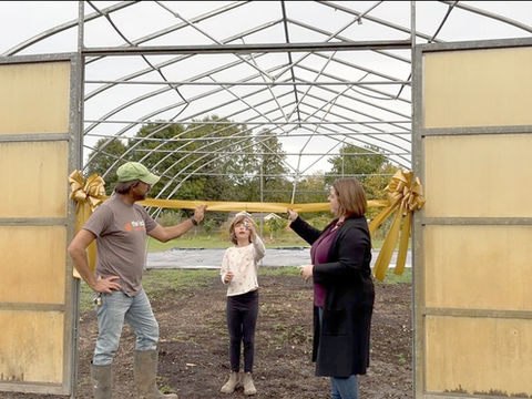 New cold frame will extend growing season at urban farm 