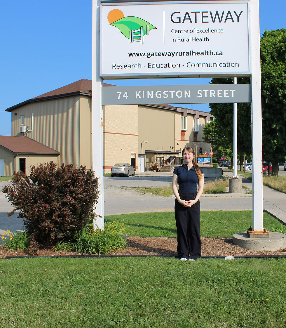Kaleigh McCallum, Student Research Assistant, Gateway CERH.
