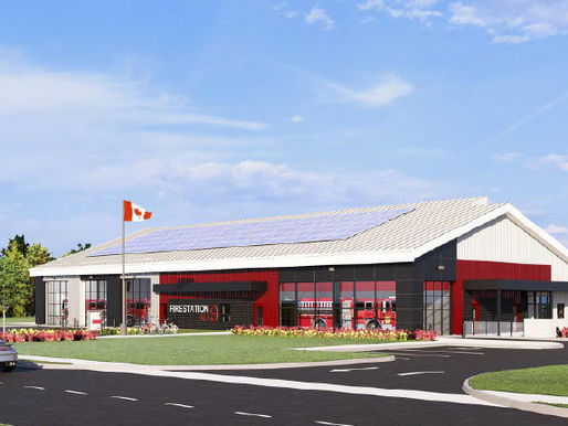 County awards $5.99M contract for North Paris Fire Station; budget tops up for contingency