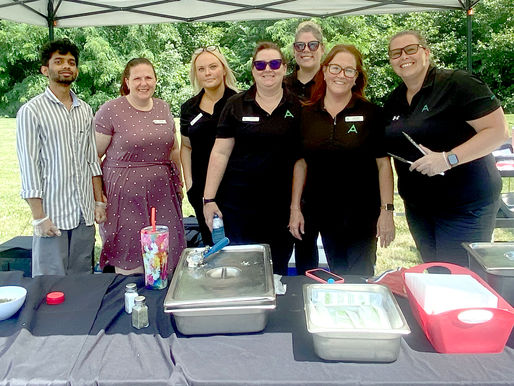 Grill, games and giving at Cedar Crossing