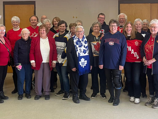 Grace United Church congregation celebrates teamwork and Valentine’s Day
